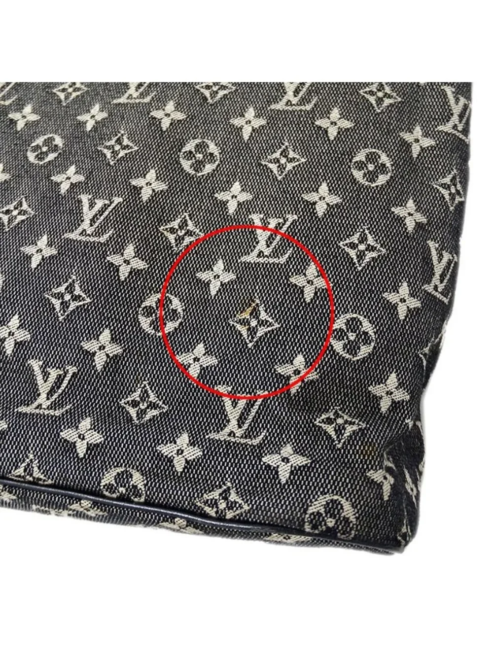 Louis Vuitton Bag Monogram Mini Handbag Lucille PM Noir Black
